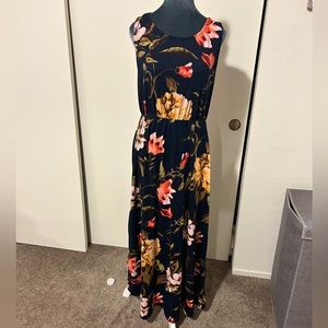 Floral maxi dress
